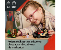 LEGO Jurassic World 76972 Ucieczka terenówką przed raptorem - 1331734 - zdjęcie 4